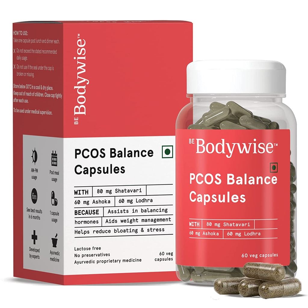 BeBodywise PCOS Balance Capsules For Women | Swadesiicart
