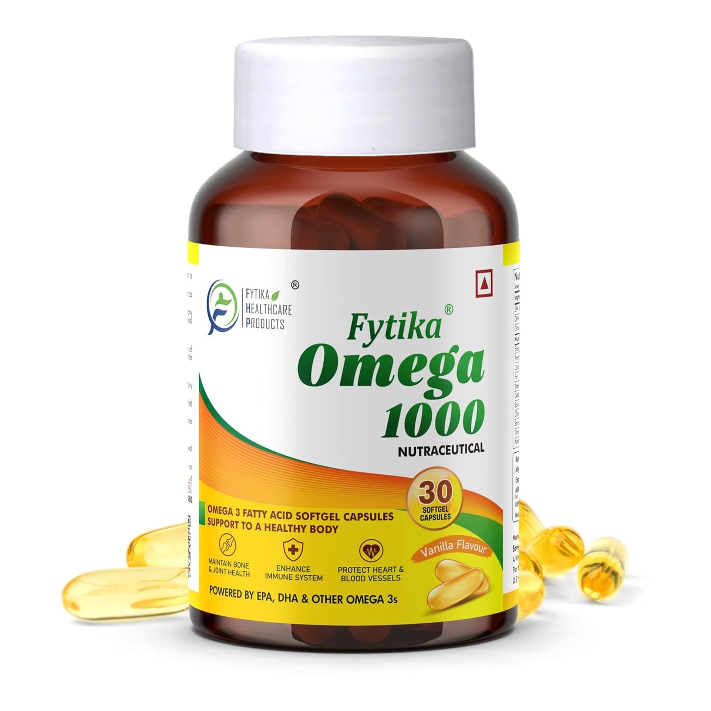 Fytika Omega 1000 Capsules - Swadesiicart