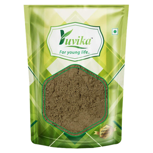 Yuvika Brahmi Booti Powder - Bacopa Monnieri Linn - Centella Asiatica Linn - Indian Pennywort | Swadesiicart