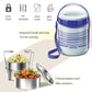 Milton Econa Stainless Steel Lunch Box - 3 Box Insulated Lunch Set - Swadesiicart