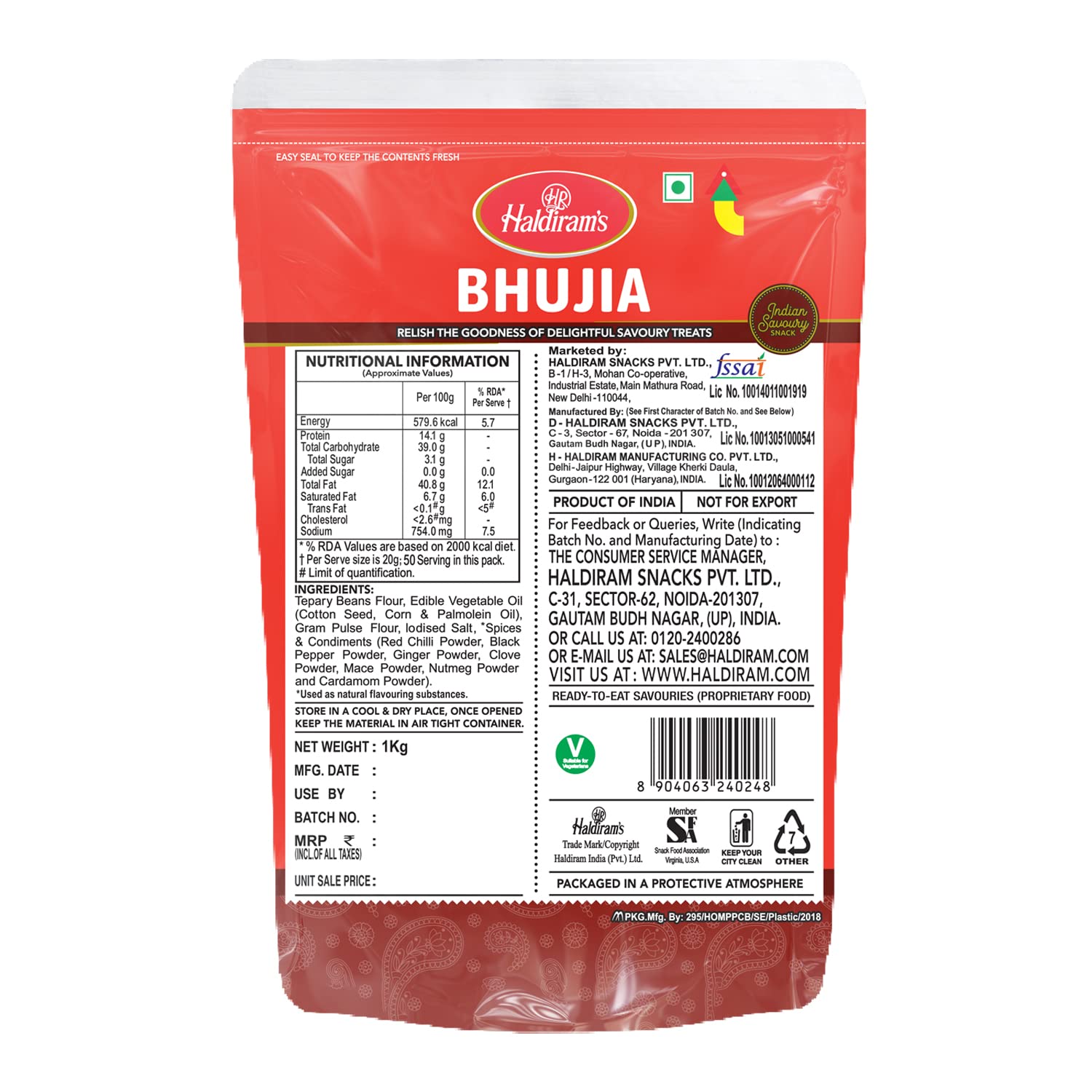 Haldirams Bhujia | Swadesiicart