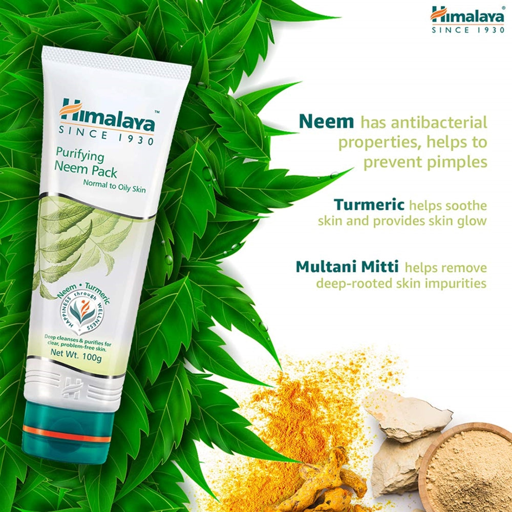 Himalaya Herbals Purifying Neem Pack - Swadesiicart