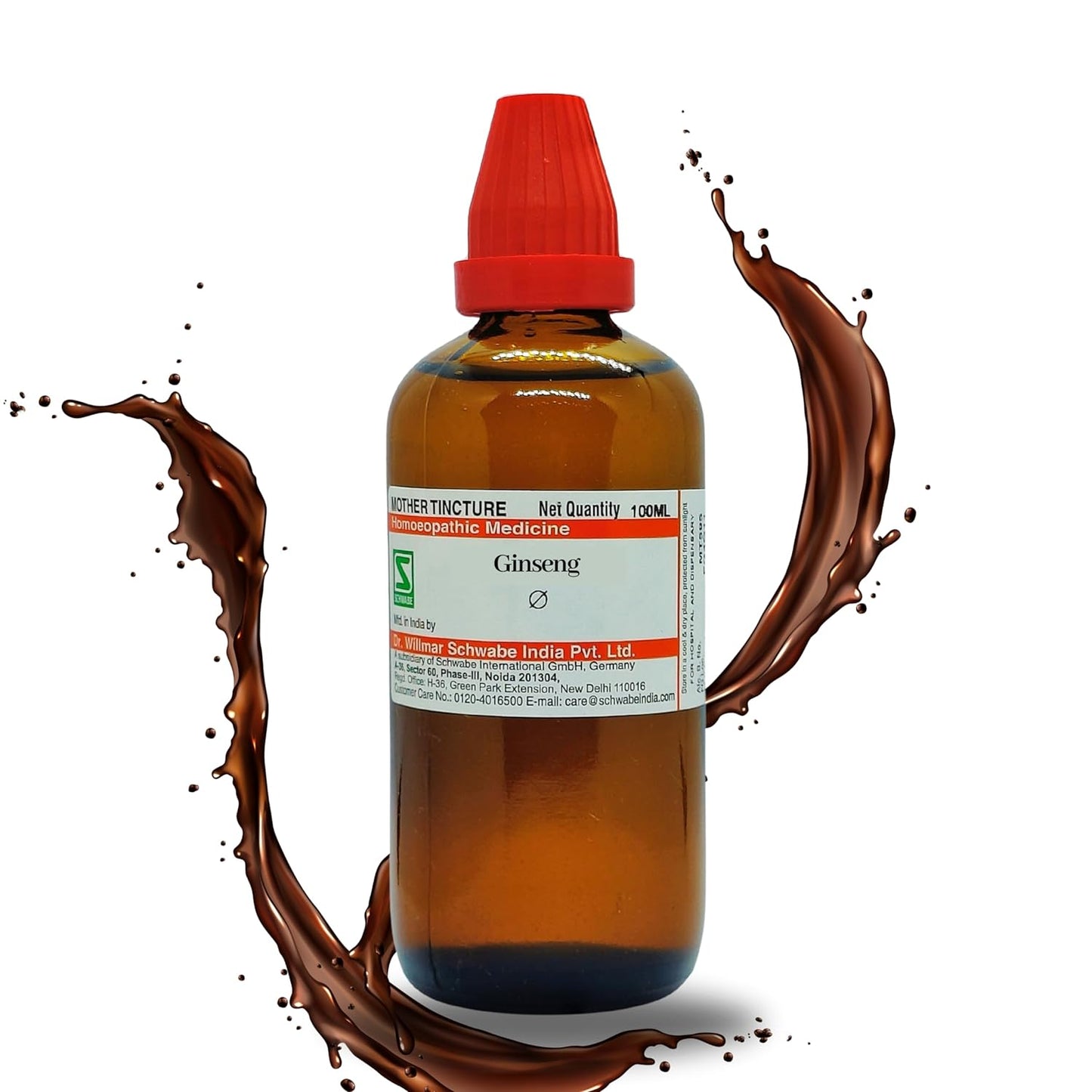 Dr. Willmar Schwabe India Ginseng Mother Tincture Q | Swadesiicart