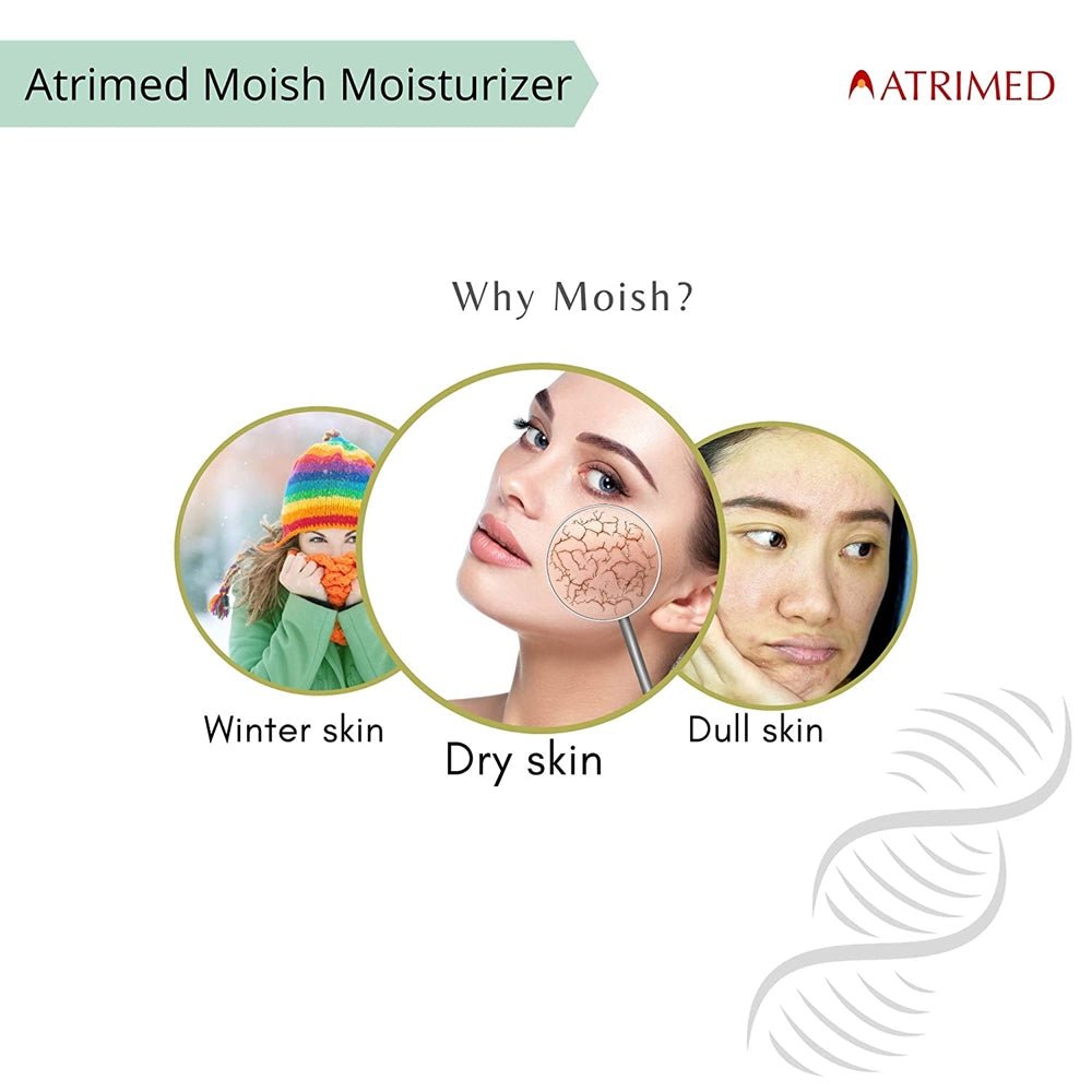 Atrimed Ayurvedic Moish Herbal Moisturizer | Swadesiicart