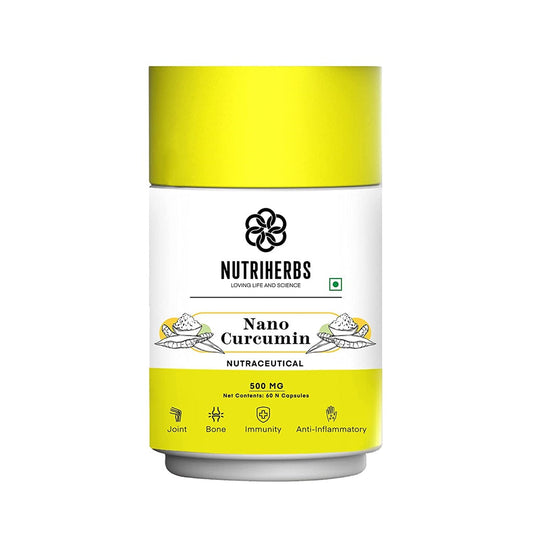 Nutriherbs Nano Curcumin Capsules - Swadesiicart