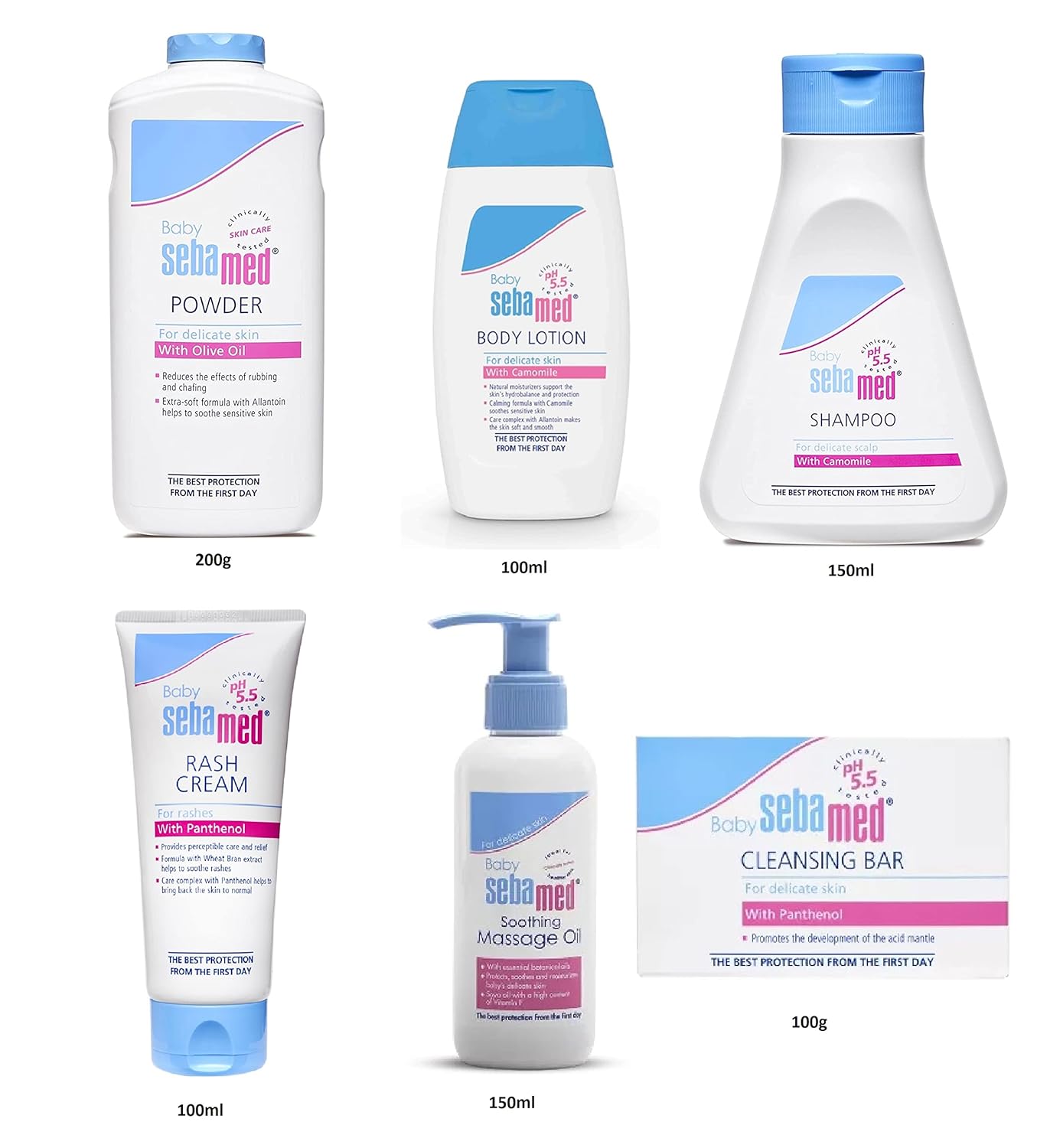 Sebamed Infant Baby Combo - Swadesiicart