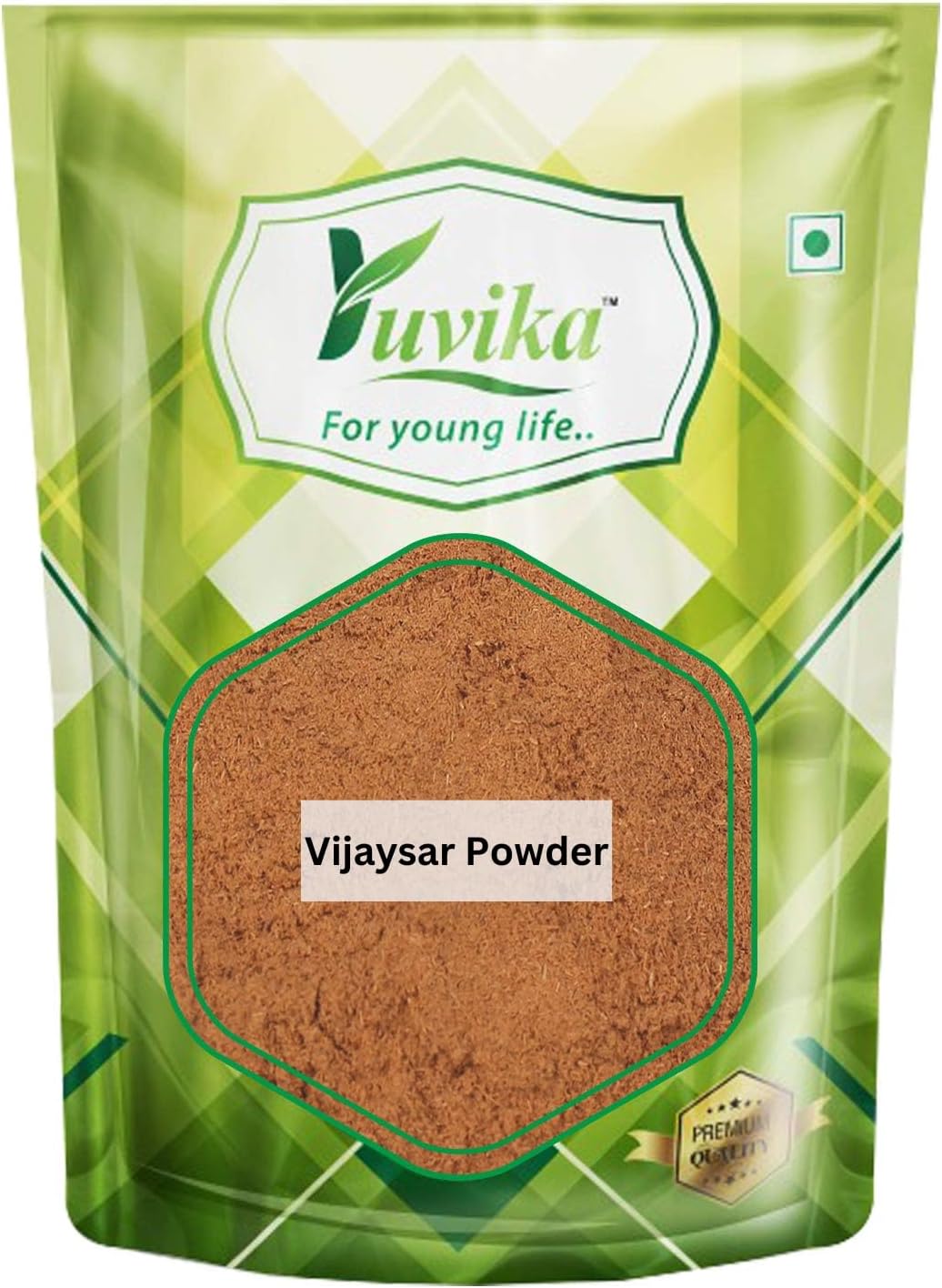 Yuvika Vijaysar Powder - Pterocarpus Marsupium - Indian Kino Powder | Swadesiicart