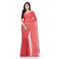 Desh Bidesh Women's Bengal Mayurkonthi Color Changer Tissue Khadi Pure Handloom Cotton Saree With Blouse Piece | Swadesiicart