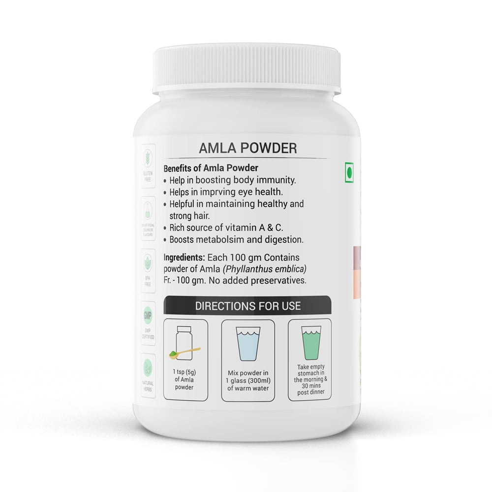 Krishna's Herbal & Ayurveda Amla Powder | Swadesiicart