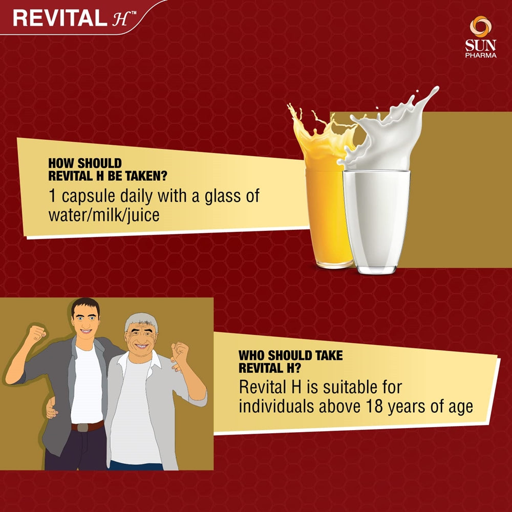 Revital H For Daily Health - Swadesiicart