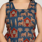 Yufta Cotton A-Line Sleeveless Co-Ord Set - Swadesiicart