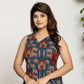 Yufta Cotton Sleeveless Co-Ord Set - Swadesiicart