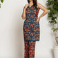 Yufta Cotton Sleeveless Co-Ord Set - Swadesiicart