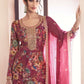 Anaita Pink Chinon Digital Print Sequence Embroidered Salwar Suit