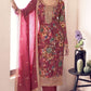 Anaita Pink Chinon Digital Print Sequence Embroidered Salwar Suit