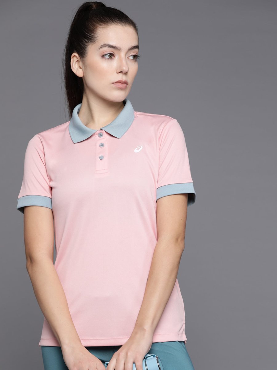 ASICS Polo Collar Training T-shirt | Swadesiicart