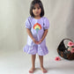 ArthLife Lavender Flower Patch Casual Dress