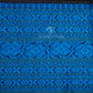 Black And Ink Blue Colour Contrast Thread Border Khadi Cotton Saree By Gayathri Reddy Designer Studio | Swadesiicart