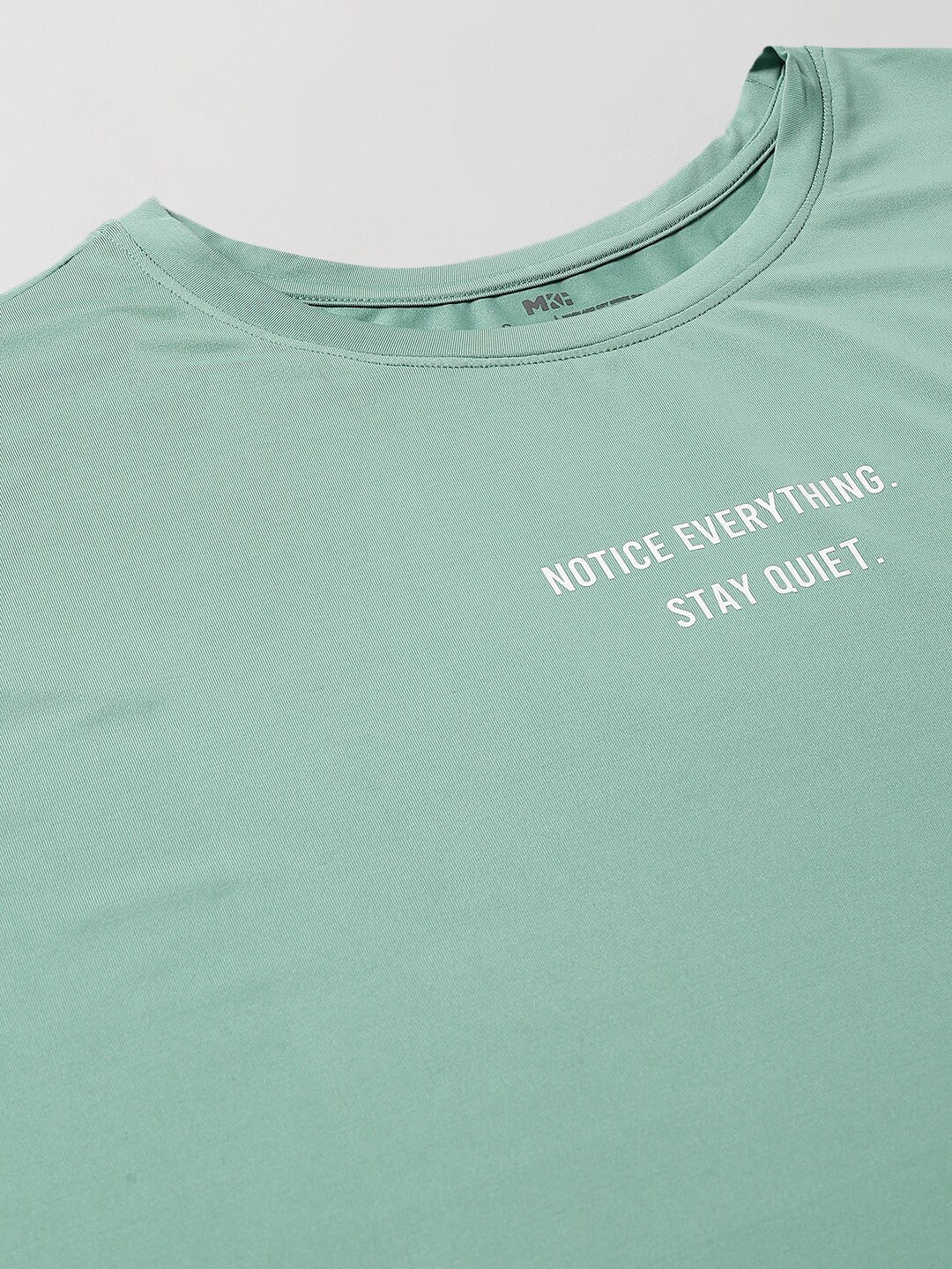 MKH Typography Printed Relaxed Fit Dri-FIT T-shirt - Swadesiicart