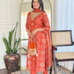 The52 Women's Gorgeous Rayon Embroidery Straight Kurta with Pant And Dupatta Set - Swadesiicart