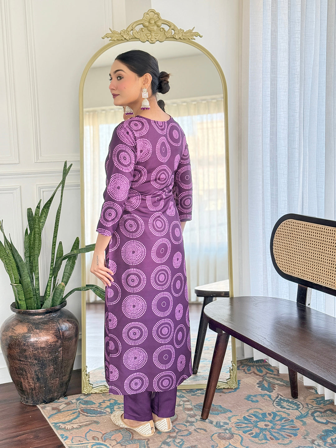 The52 Women's Gorgeous Rayon Embroidery Straight Kurta with Pant And Dupatta Set - Swadesiicart