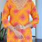 The52 Women's Beautiful Rayon Embroidery work Straight Kurta with Pant and Dupatta Set - Swadesiicart