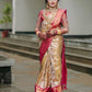 Kalini Ethnic Motifs Woven Design Zari Banarasi Saree | Swadesiicart