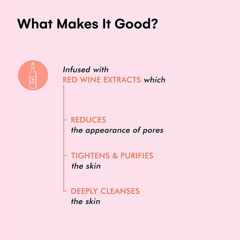 Tonymoly I'M Red Wine Mask Sheet - Korean Skincare - Swadesiicart