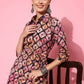 Ahalyaa Women's Traditional Wear Co-ods - Black