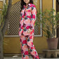 Women's Casual Fashionable Multi Muslin co-ord set - Rooh - Swadesiicart