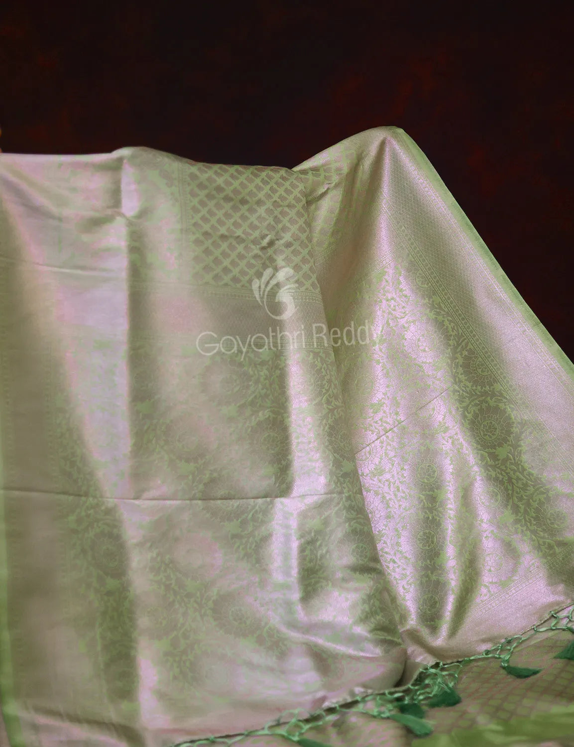 Half Mix Soft Silk Saree - HSS4 By Gayathri Reddy Designer Studio | Swadesiicart