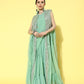 Mitera Pure Georgette Ready to Wear Saree with Shrug | Swadesiicart