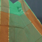 Multi Shades of Rama Green Pure Mangalgiri Cotton By Gayathri Reddy Designer Studio | Swadesiicart
