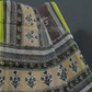 Shades of Grey With Block Print Munga Cotton Saree By Gayathri Reddy Designer Studio | Swadesiicart