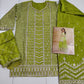 Anaita Green Chinon Sequence Embroidered Readymade Salwar Suit