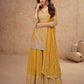 Anaita Yellow Chinon Sequence Embroidered Readymade Salwar Suit