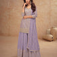 Anaita Light Lavender Chinon Sequence Embroidered Readymade Salwar Suit