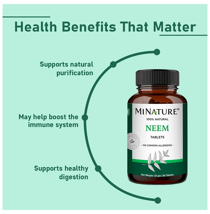 Minature Neem Tablets | Swadesiicart