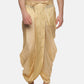 Sethukrishna Gold-Coloured Embroidered Dhoti Pant For Men | Swadesiicart