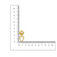 Gold Toned Kundan Earrings - Ruby Raang | Swadesiicart