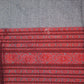 Grey Colour Contrast Thread Border Khadi Cotton Saree By Gayathri Reddy Designer Studio | Swadesiicart