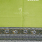 Shades of Grey With Block Print Munga Cotton Saree By Gayathri Reddy Designer Studio | Swadesiicart