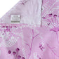 BOMBAY DYEING Pink Floral Cotton 120 TC King Bedsheet with 2 Pillow Covers - Swadesiicart