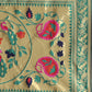 Saree Mall Teal Green & Golden Woven Design Banarasi Saree | Swadesiicart