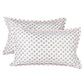 Story@home Cream-Coloured & Pink Floral Microfiber 180 TC Queen Bedsheet & 2 Pillow Covers - Swadesiicart