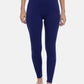 Souchii Women Navy Blue Solid Slim-Fit Ankle-Length Leggings | Swadesiicart