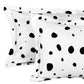 Story@home White & Black Cartoon Characters King Bedsheet with 2 Pillow Covers - Swadesiicart