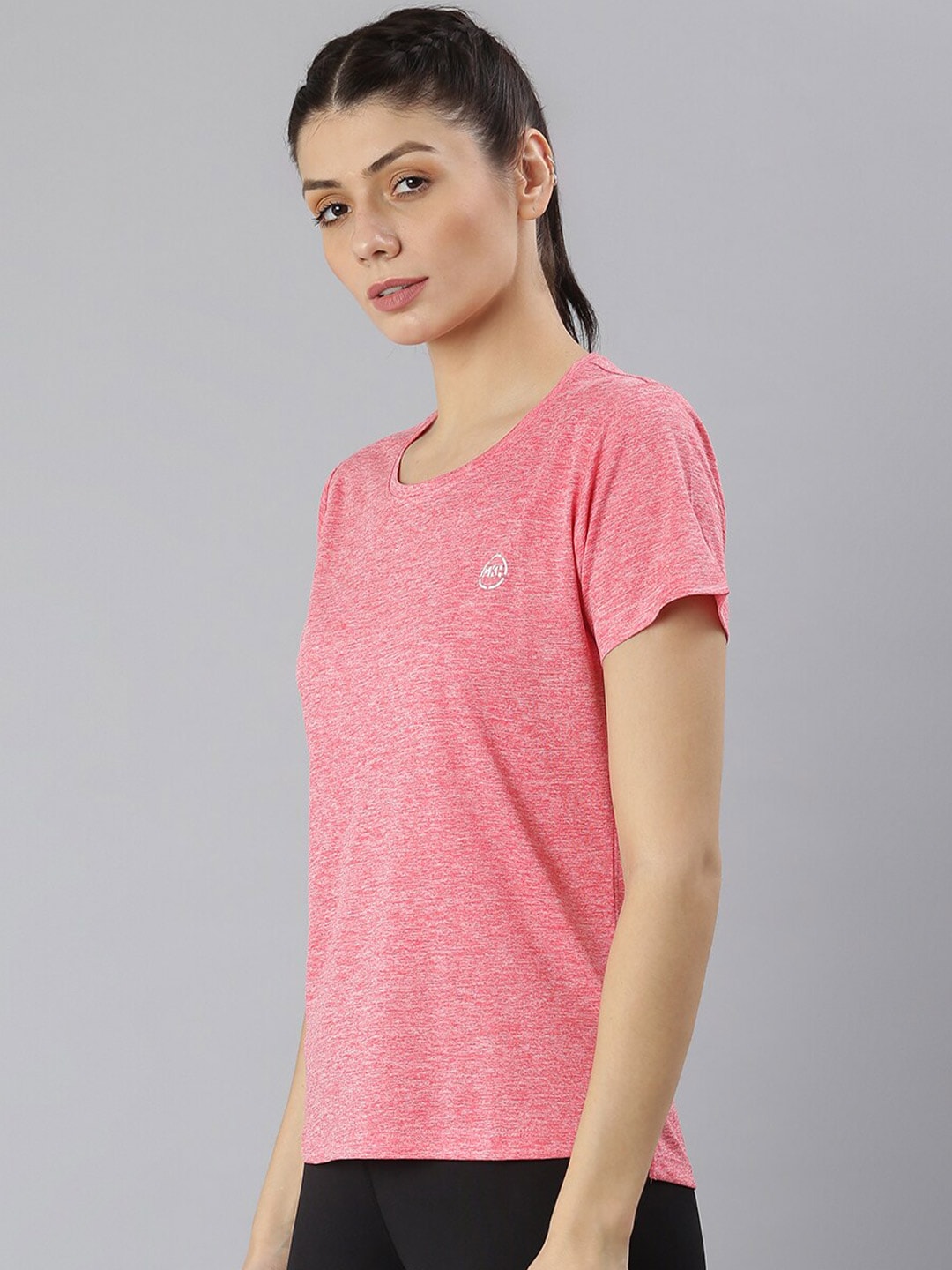 MKH Women Coral Dri-FIT Sports T-shirt - Swadesiicart