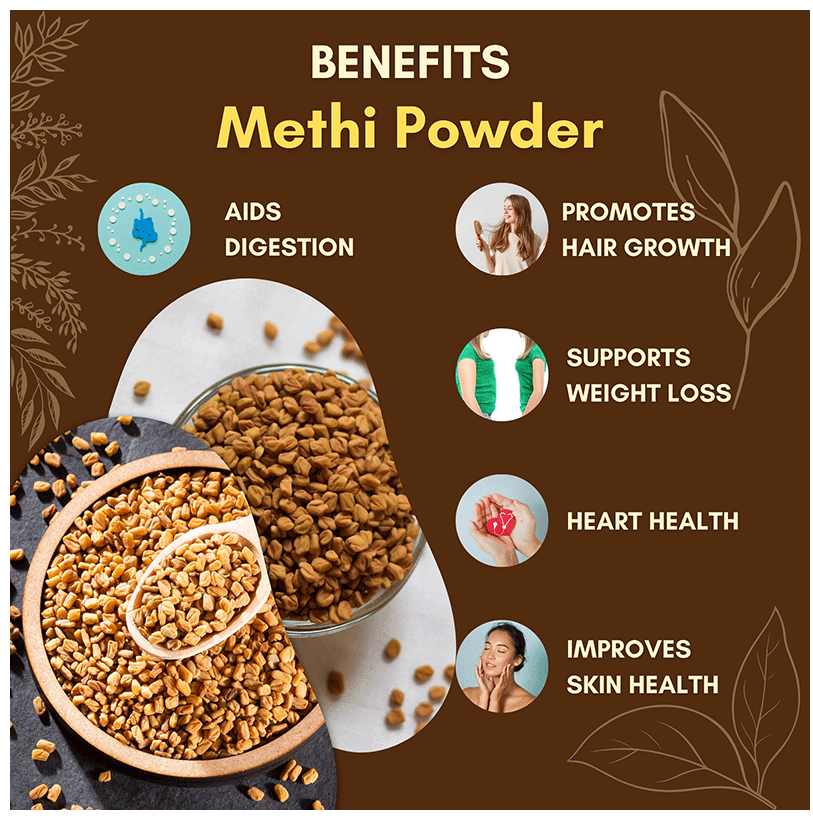 Jaived Ayurveda Methi Powder | Swadesiicart