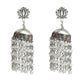 Mominos Fashion Johar Kamal Lotus Design Earrings With Pearls Jhumkas - Mominos Fashion